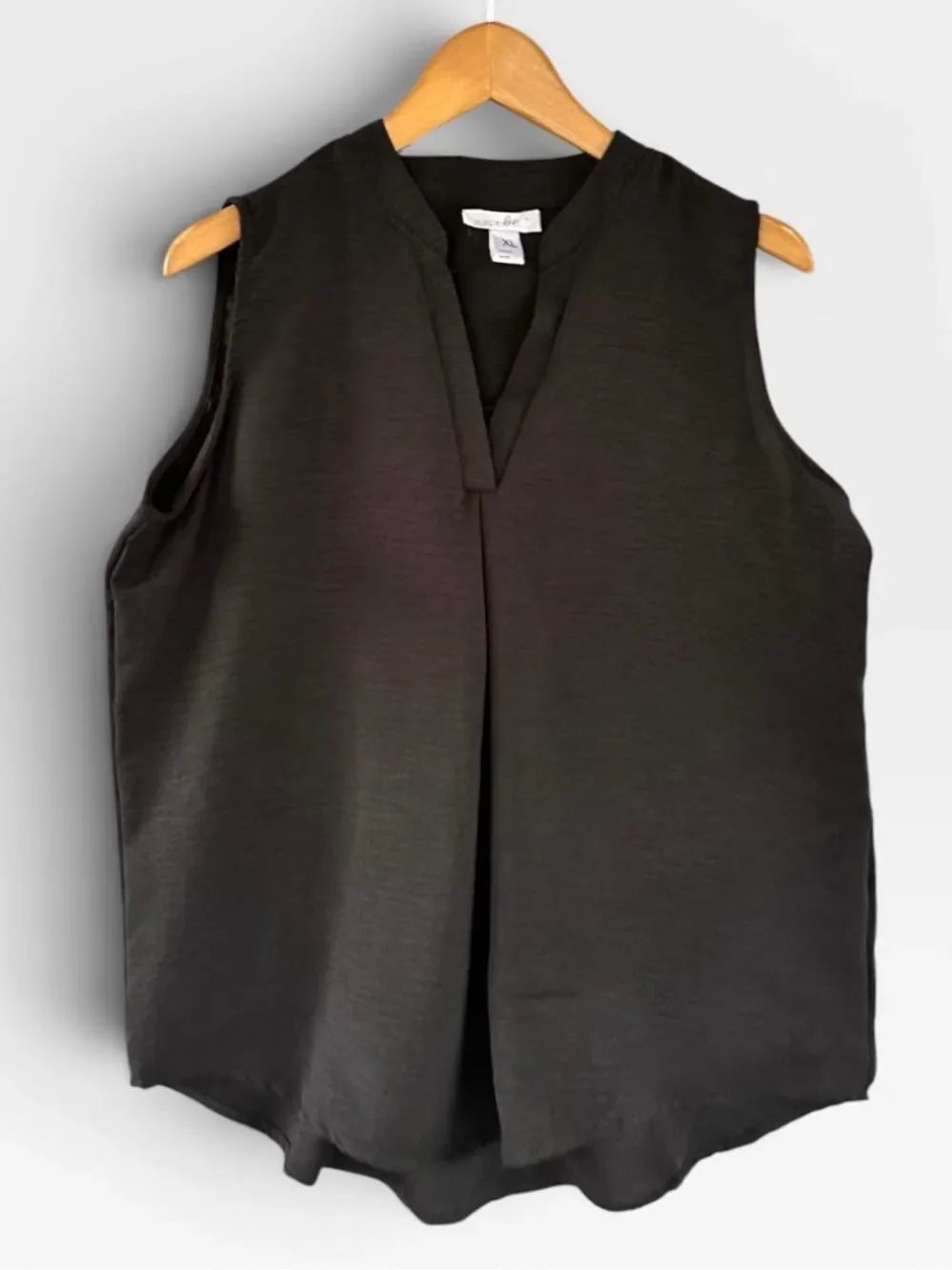 🎉5 for $45🎉 NWT Just be top blouse shirt size XL black